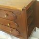 Commode 2 portes 3 tiroirs  en chêne
