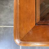 Coffee table in wood and tempered glass Antoine Motard