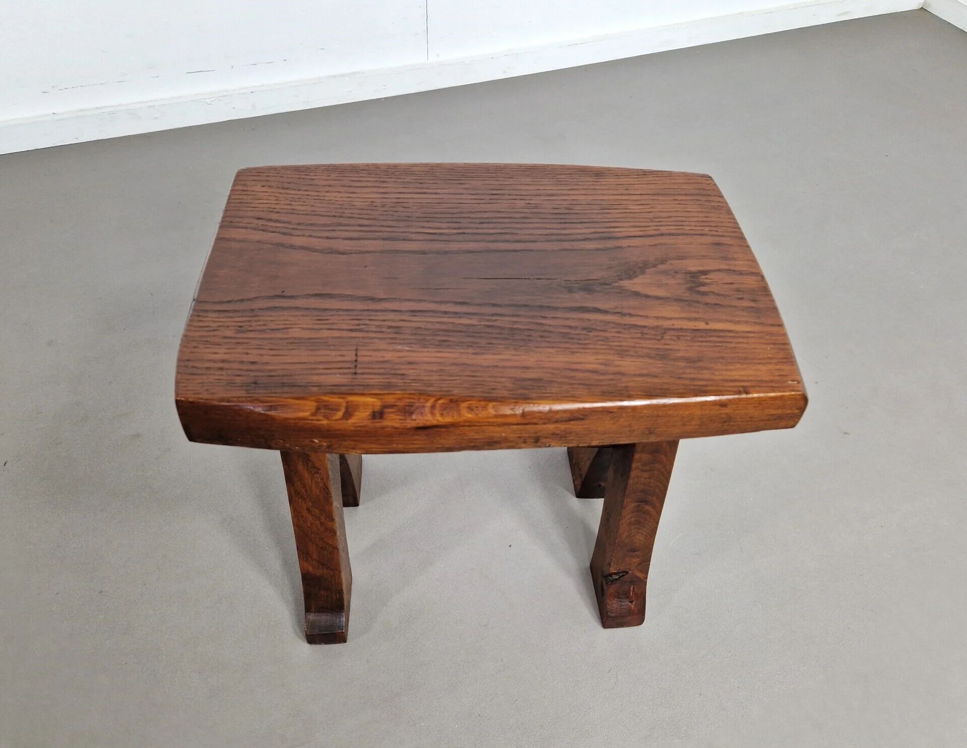 Tabouret en chêne | France années 1960