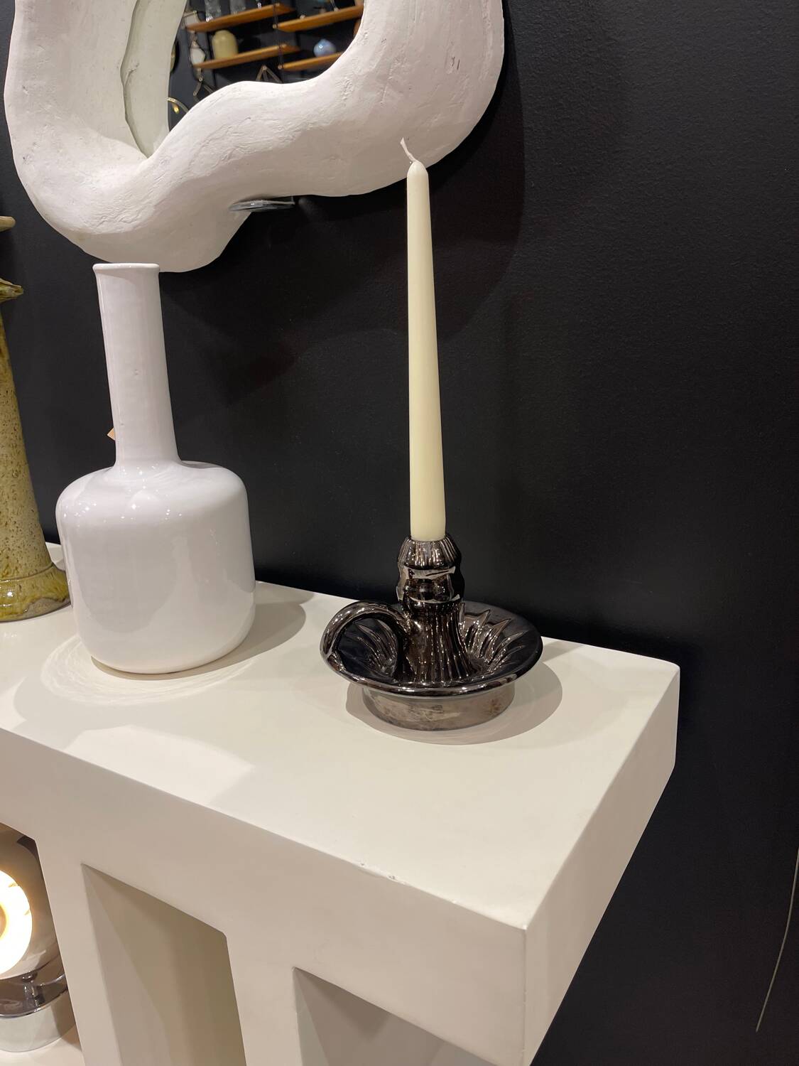 Ceramic candle holder 1970