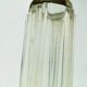 Art Nouveau vase, green glass, silver mount, United Kingdom, early 20th century