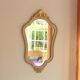 Miroir mural florentin en bois - vintage