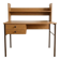 Bureau vintage années 70 en bois avec étagères