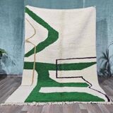 Berber rug made of natural wool, handwoven, size 250 x 250 cm.