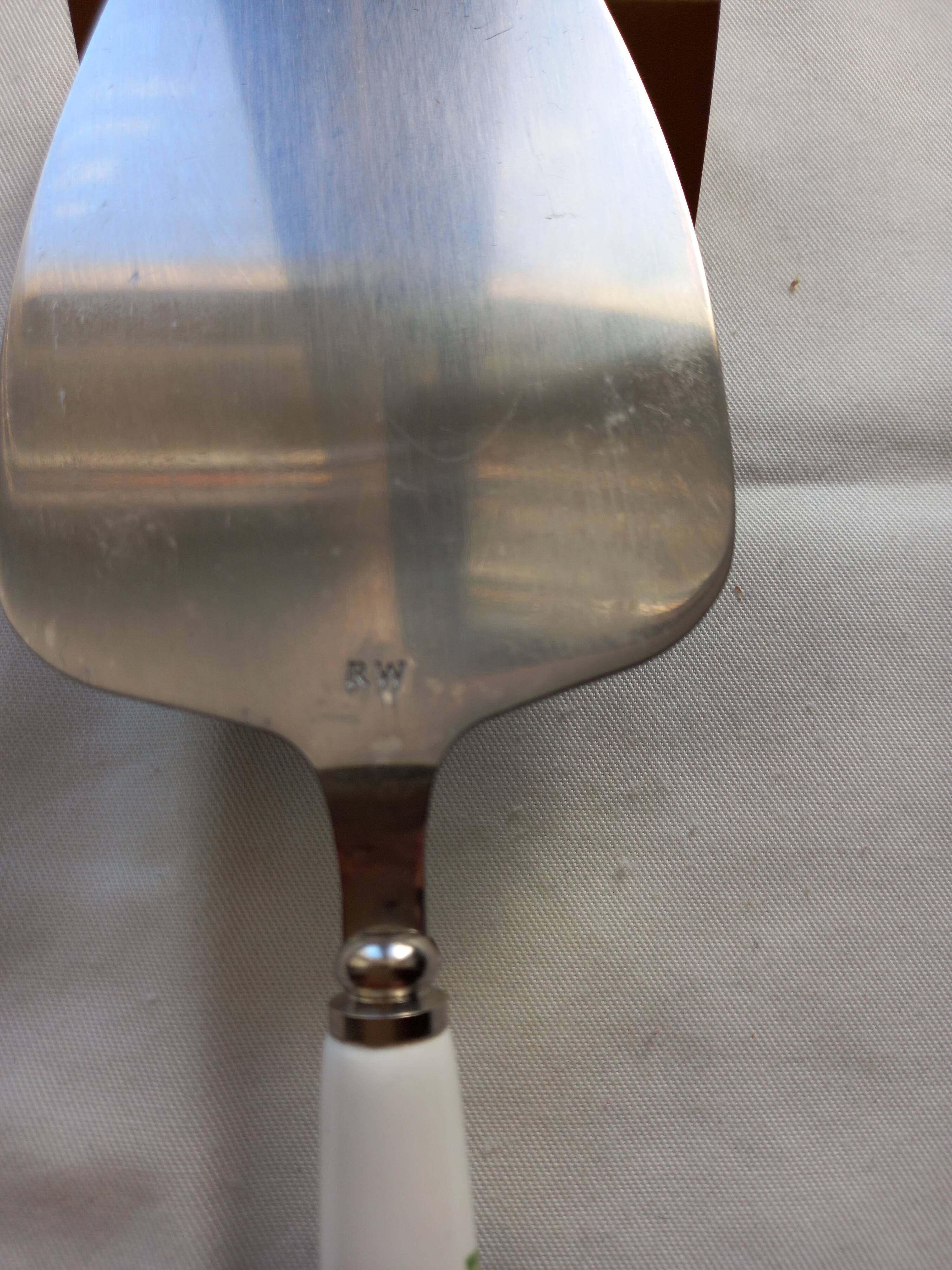 Royal Worcester Evesham Gold cake server