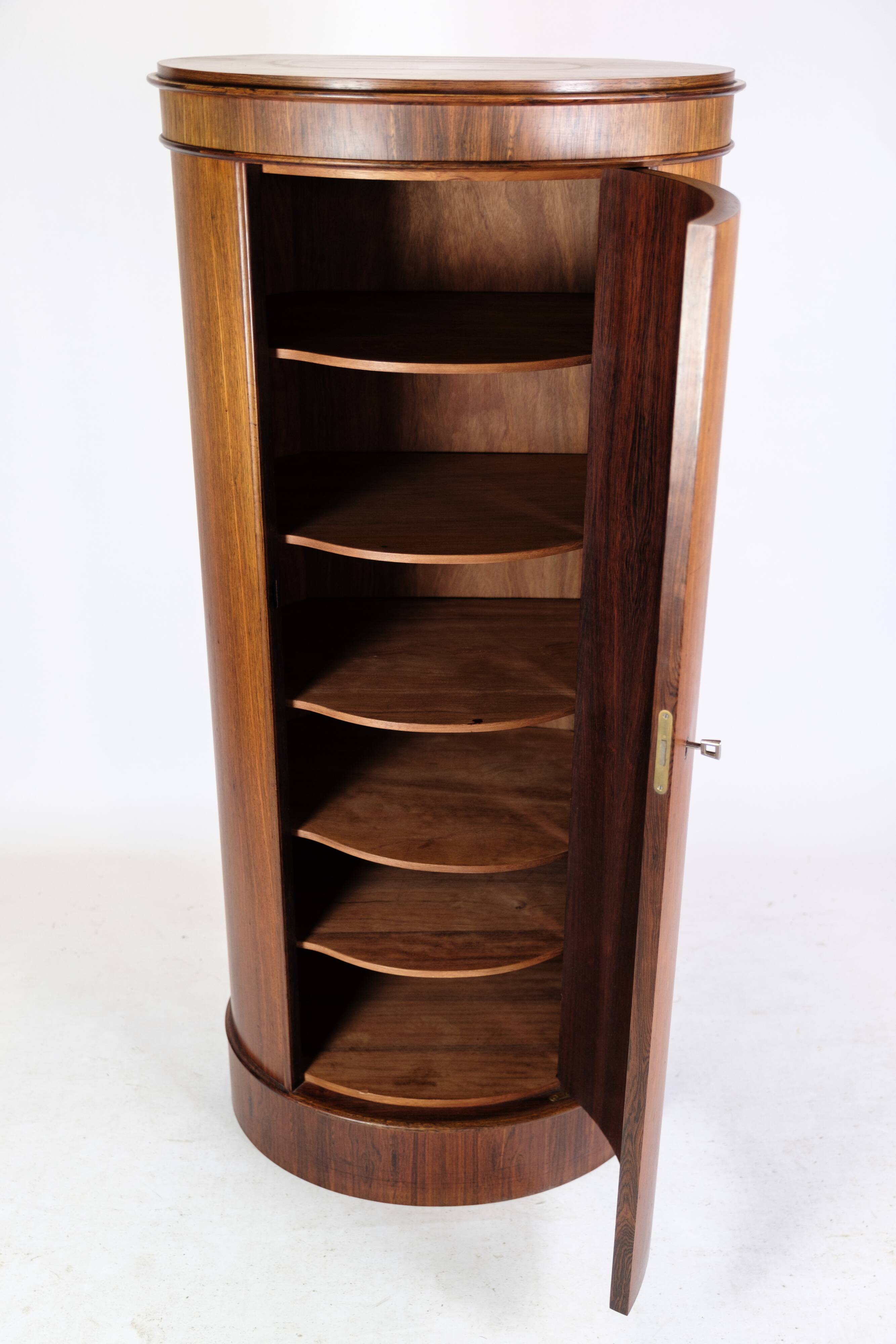 Pedestal cabinet Made In Rosewood By Johannes Sorth Made By Bornholms Møbelfabrik From 1960s