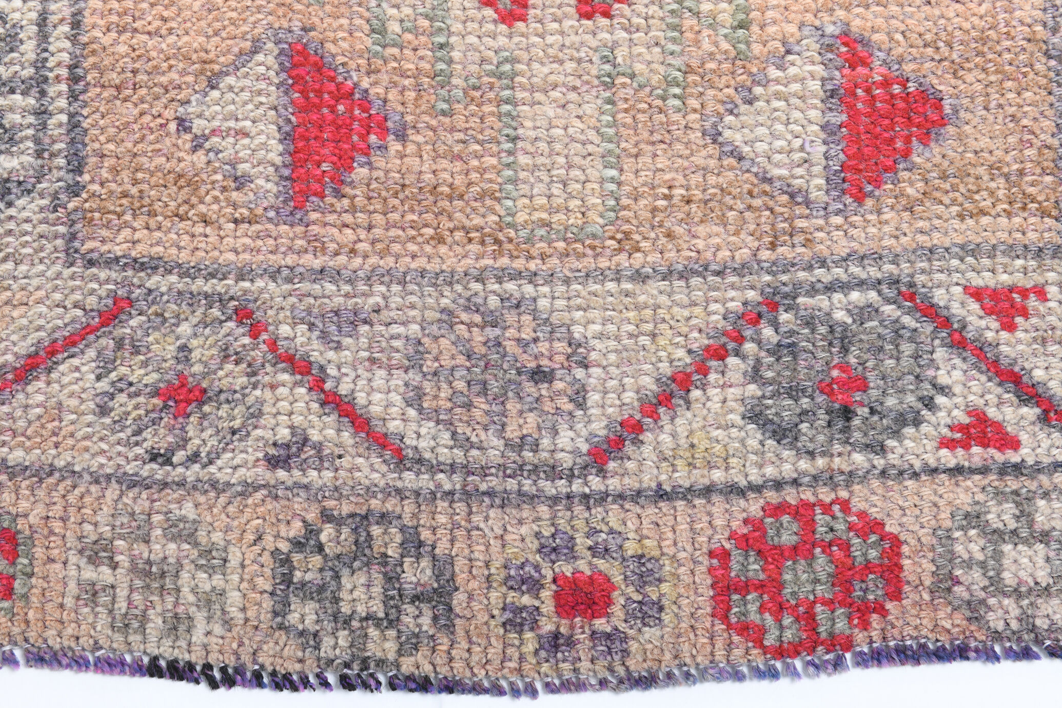 3x10 Turkish vintage runner rug, 80x292cm