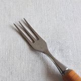 Bamboo handle cheese cutlery 60'