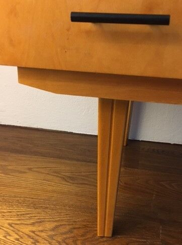 Enfilade vintage pied compas 1,20m, 1960’s