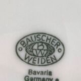 3 Flat beige plates Bauscher Weiden