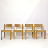 Children's chair all wood, 1960-1970.