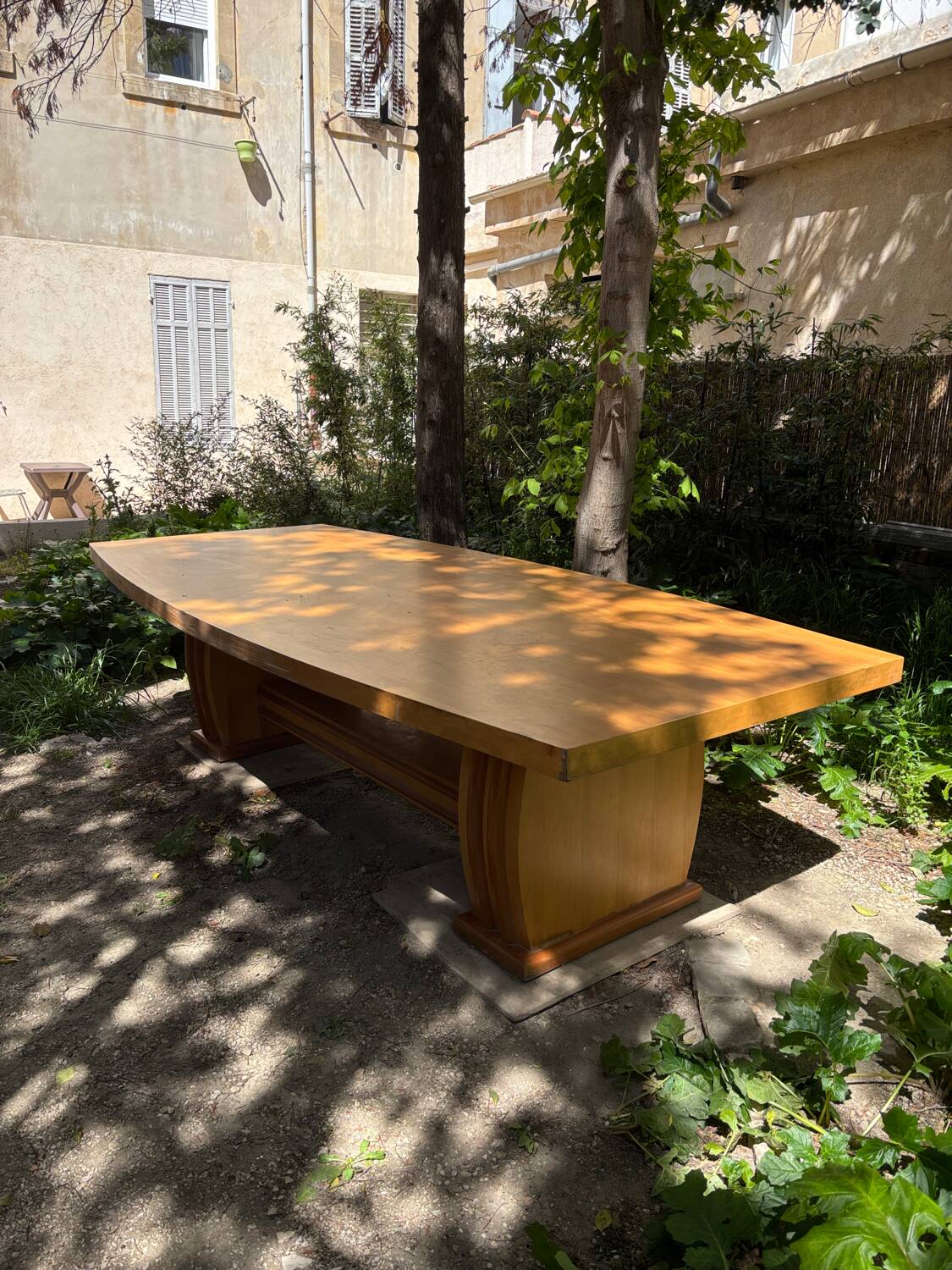 Large Art Deco Style Reception Table