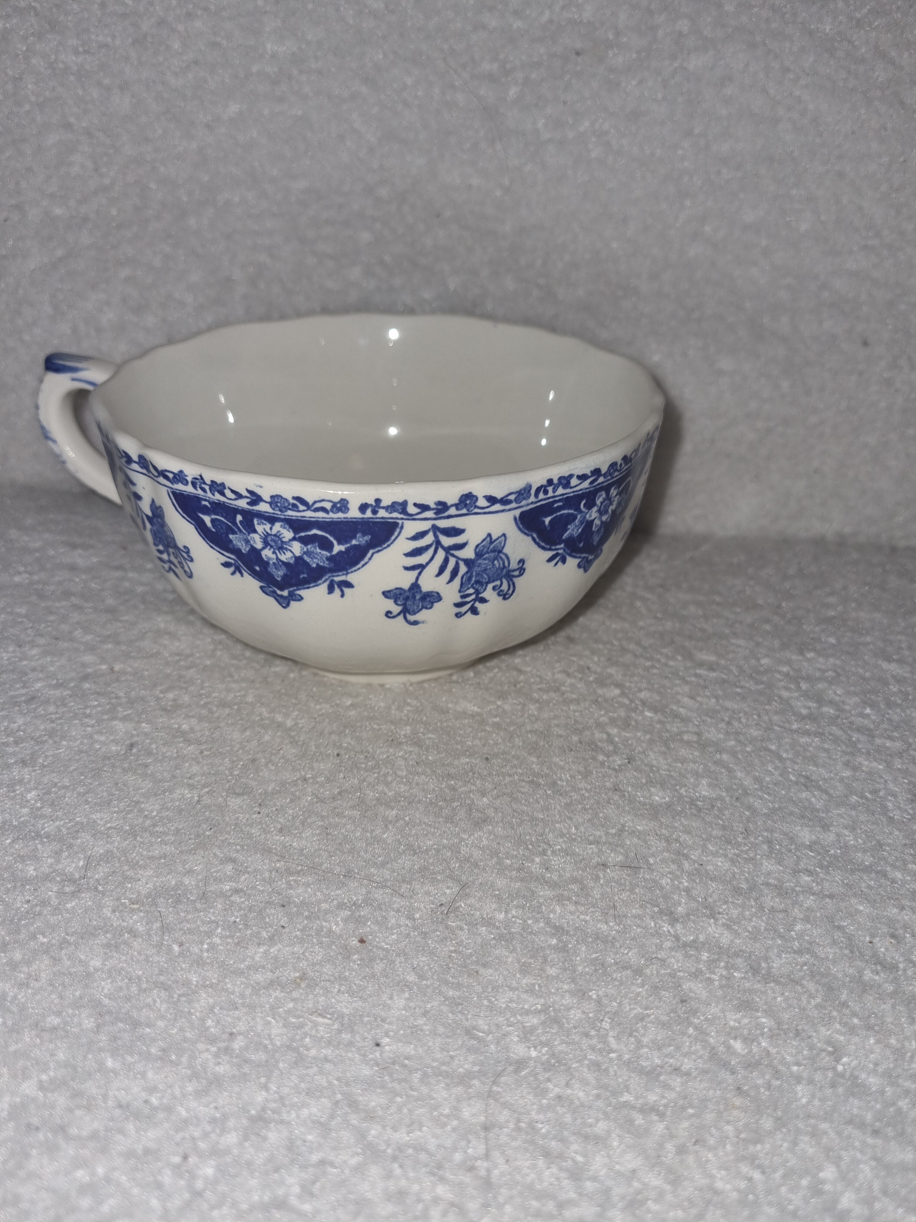 Gien dolphin model cups and under cups