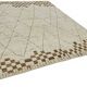 Handwoven Tribal One of a Kind 259 cm x 293 cm Beige Wool Carpet