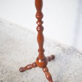 Vintage ashtray, ashtray on tripod wooden foot, push ashtray, tripod ashtray