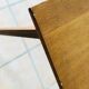 Oak table feet compass with extensions
