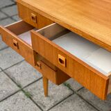 Mid century modern scandinavian teak desk