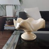 Coupe sur pied en marbre ancienne