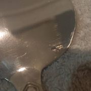 Pelle à servir la glace métal argenté orfèvre Ercuis contours 24,6cm