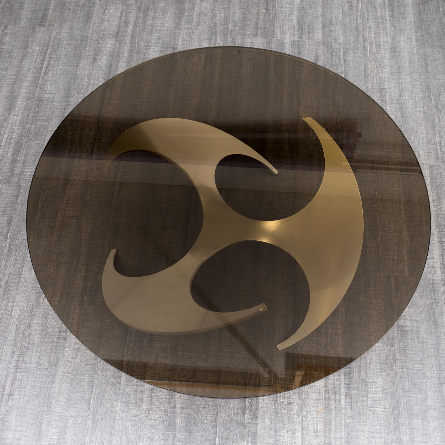 Table basse Propeller Knut Hesterberg pour Ronald Schmitt années 60