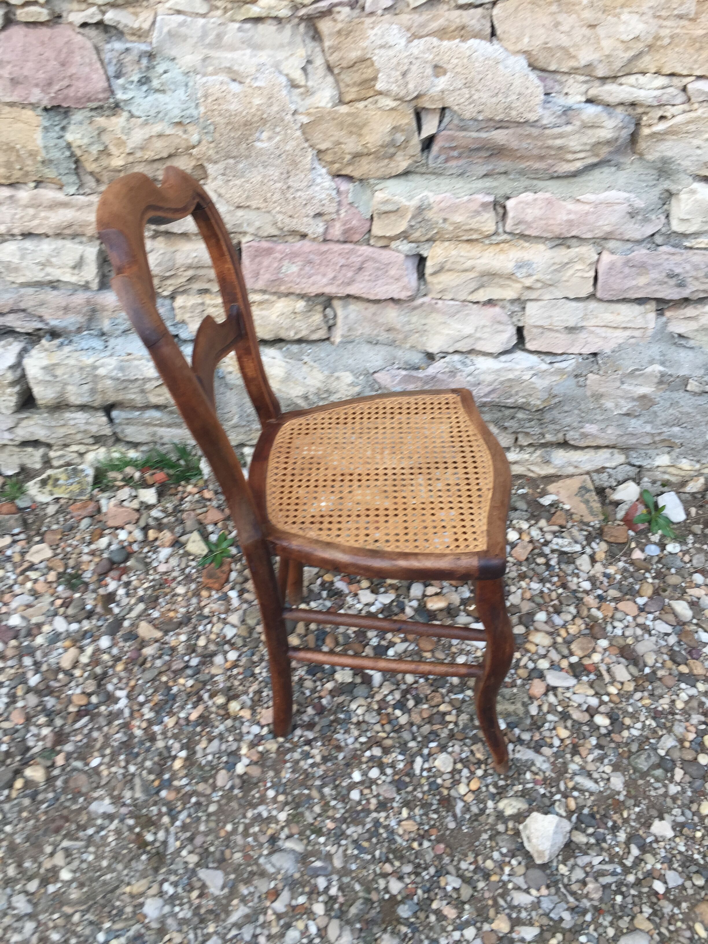 Louis Philippe caned chair