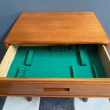 Teak chest of drawers Danish 1960s