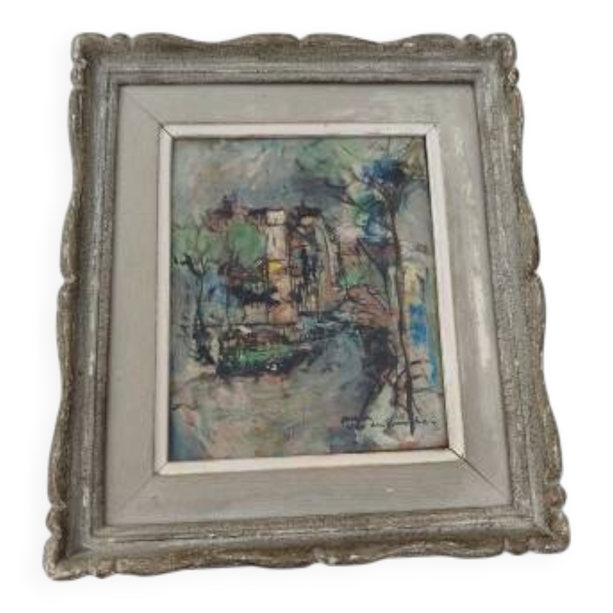 Oil on canvas: Jacques Van Den Bussche