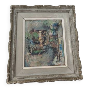 Oil on canvas: Jacques Van Den Bussche