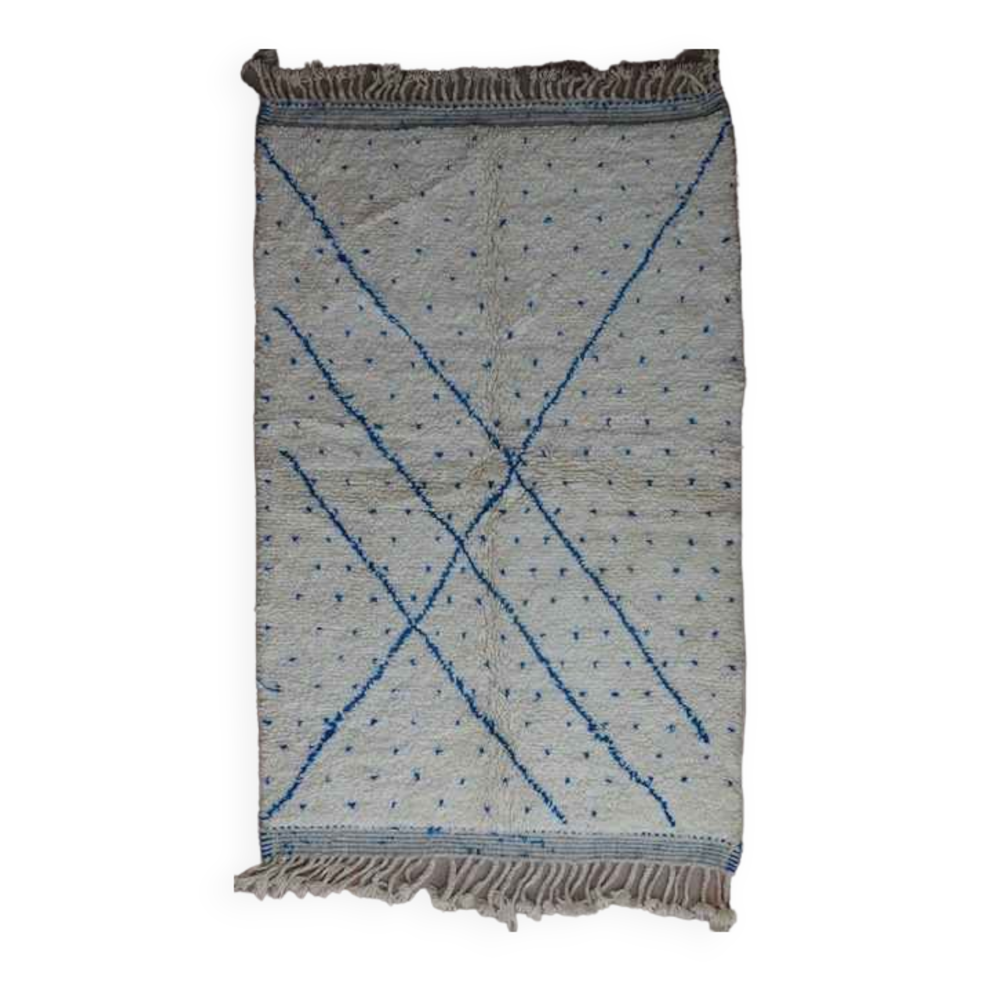 Moroccan berber carpet beni ouarain 250x155 cm