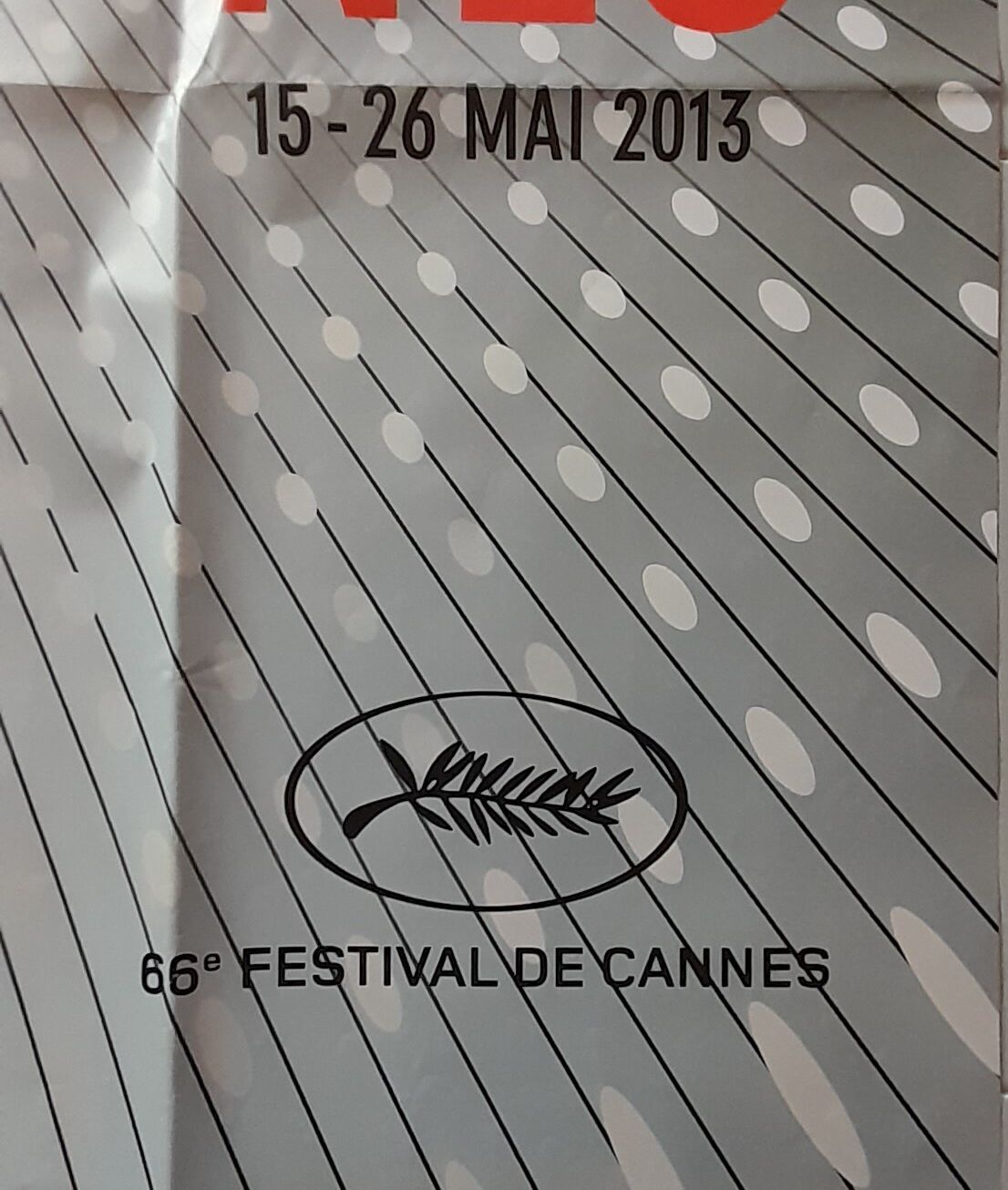 Original poster Cannes 2013