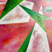 Abstraction picturale 40 x 40 cm