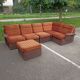 Vintage modular sofa
