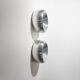 Pair of “Padina” ceiling lights by Achille Castiglioni for Flos, 1960s