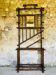 Vintage bamboo entrance hall with mirror circa 1920's