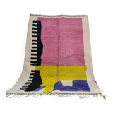 Handmade wool berber rug 250 x 150 cm