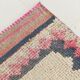 3x13 Pink & Brown Oushak Runner Rug, Soft Palette Rug, 87x384Cm