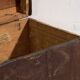 Small antique chest with metal frame (c.1920) #11