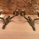 Paire ancienne applique doube style louis xv bronze doré