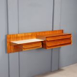 Wall-mounted chest of drawers from the 1960s