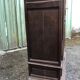 Breton cabinet with carved characters of the early 20th century with 2 doors and 1 oak drawer.