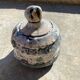 Small pot, decorative glazed