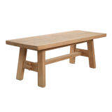 Raw wooden table