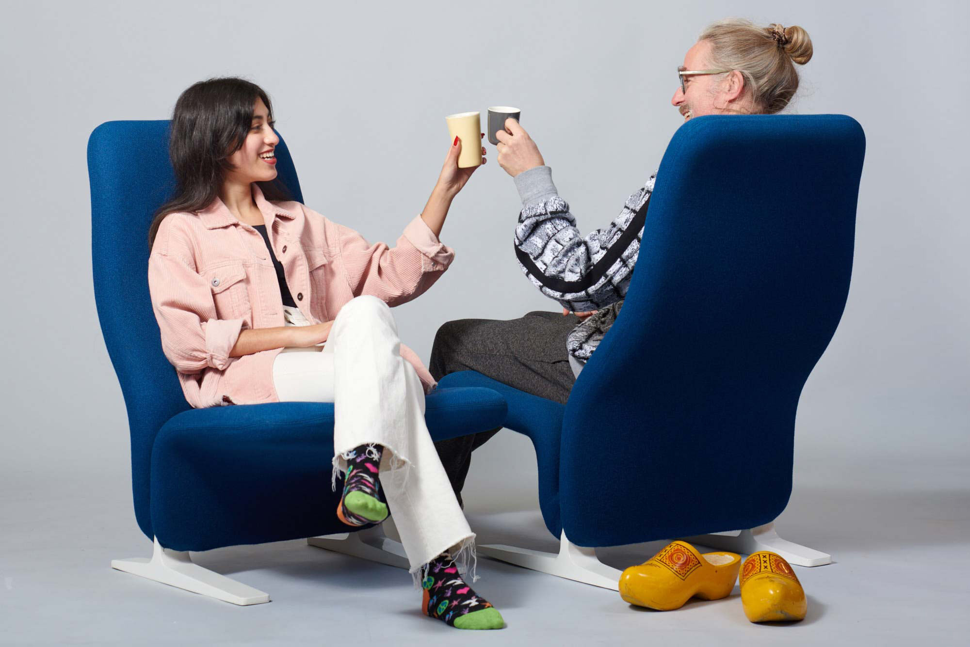 Two Concorde Chairs, Pierre Paulin for Artifort