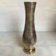 Vase en laiton travaillé