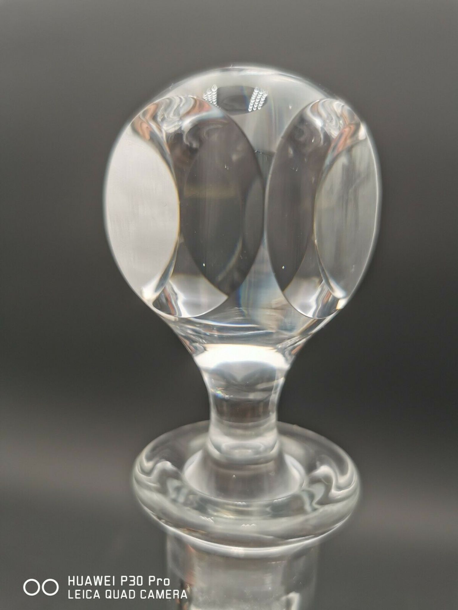 Sevres crystal carafe stamped