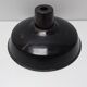 Black enamelled day blind 30cm