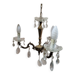 lustre style Louis XV - pampilles