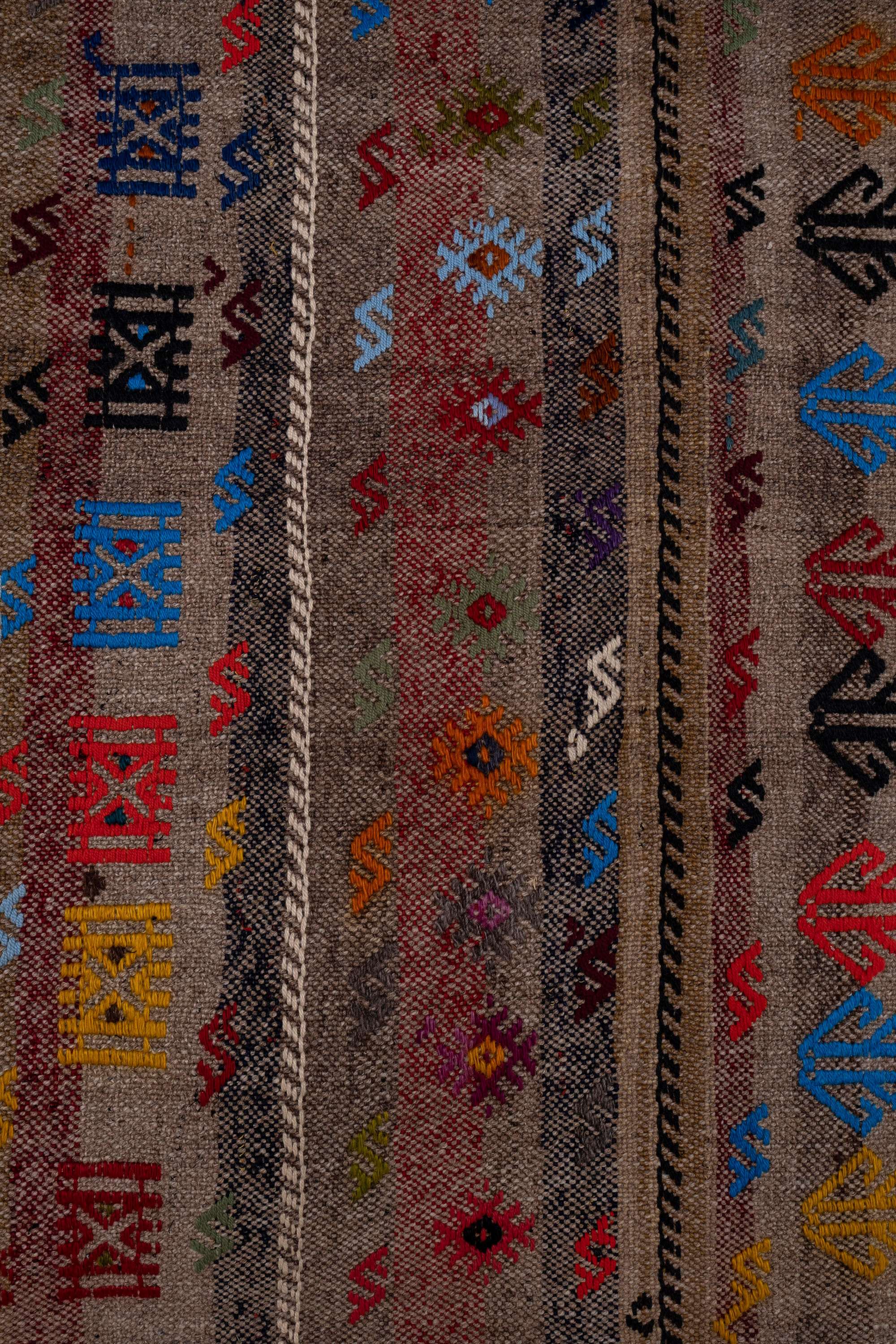 Turkish jajim kilim runner 98 x 282 cm