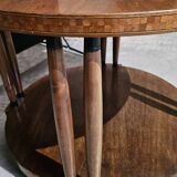 Art deco pedestal table