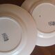 Lot de 7 assiettes plates.